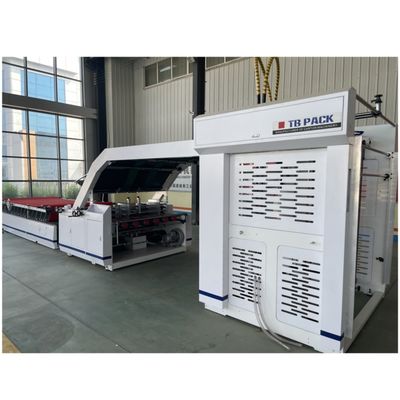 カートンボックス製造と窓ラミネート用の波紋紙ラミネート機