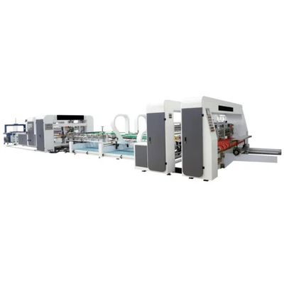 オートマティック 波紋箱 梱包 縫い 折りたたみ 粘着 紙箱 フォルダー 粘着機
