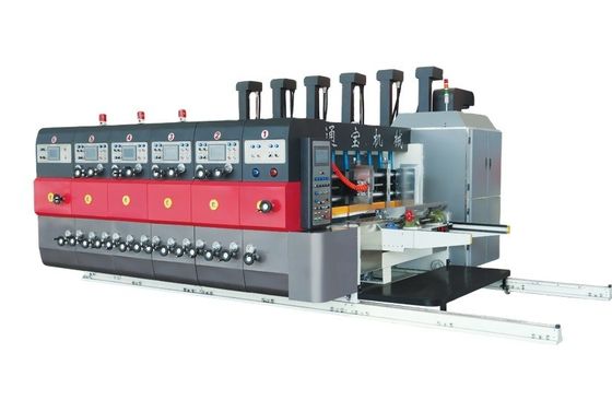 40000 KG フレクソプリンター スロッター ローータリー・ダイ・カット・マシン 波紋紙箱印刷 スロッティング・ダイ・カット