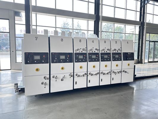 40000 KG フレクソプリンター スロッター ローータリー・ダイ・カット・マシン 波紋紙箱印刷 スロッティング・ダイ・カット