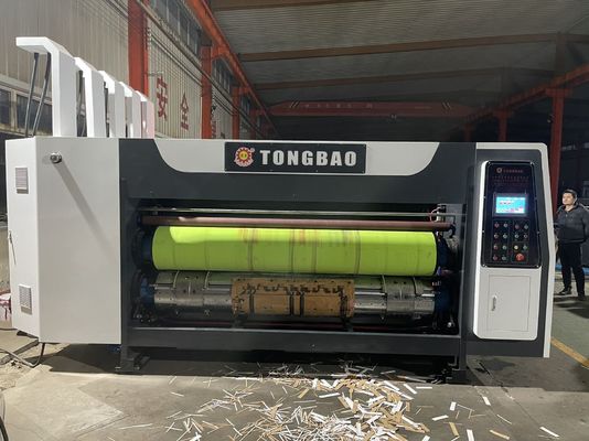 40000 KG 切断機 スロッティング ダイ プリント ボックス リード 梱包 フィーダー 自動 3 色 プリンター