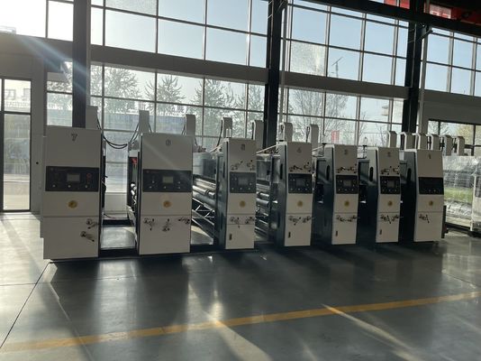 40000 KG 切断機 スロッティング ダイ プリント ボックス リード 梱包 フィーダー 自動 3 色 プリンター