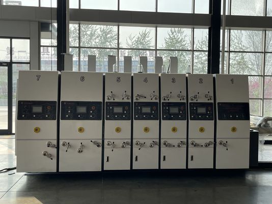 40000 KG 切断機 スロッティング ダイ プリント ボックス リード 梱包 フィーダー 自動 3 色 プリンター