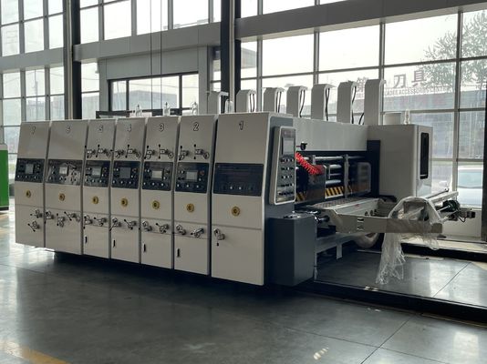 40000 KG 切断機 スロッティング ダイ プリント ボックス リード 梱包 フィーダー 自動 3 色 プリンター