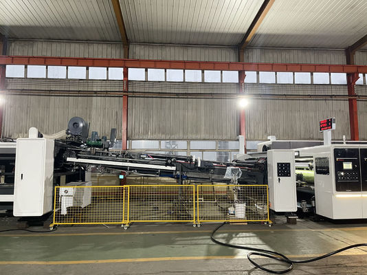60000 KG 自動印刷 ダイカット スロッター ピザボックス 製造 粘着 包装 機械 生産ライン