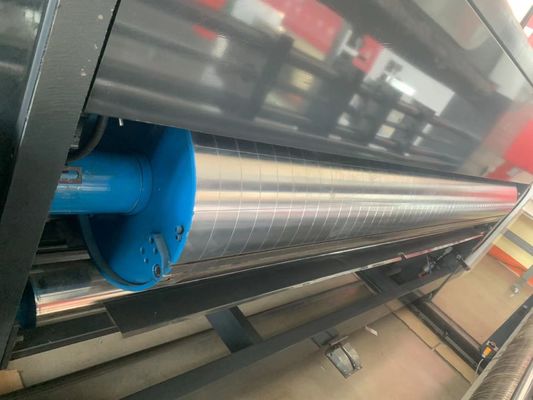 完全に自動 4 色印刷 スロッティング 紙箱用切削機