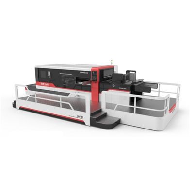 紙と波紋紙 自動型切削機 剥離ステーション