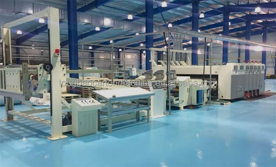 高画質の自動紙箱印刷 スロッティング 切断機 40000KG