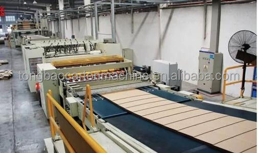 120 m/min 5 Ply 2200mm フルーツ・カートン・ボックス・メイキング・マシン