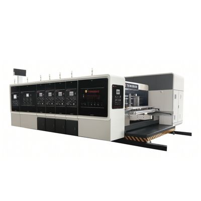 フレクソプレート 高画質のゴロゴロ紙箱プリンター スロッター ダイカット機