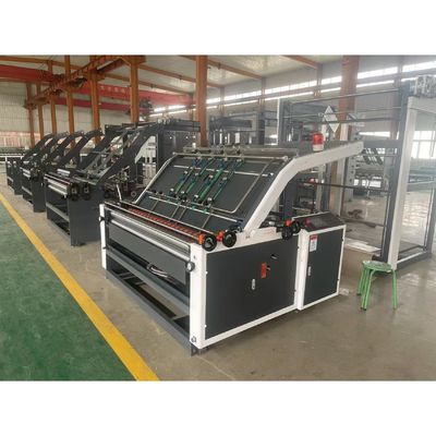 優れた販売後サービス 半自動 フルートラミネート機 カートン製造
