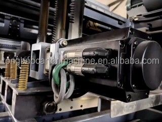 波紋ボックスの機械 フォルダ 粘着剤 2/3/4 カラー 高速フレックスプリント