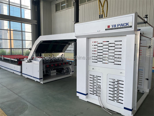 高速自動フルートラミネーター 彩色の紙箱 13 kw フィルムパッケージングタイプ