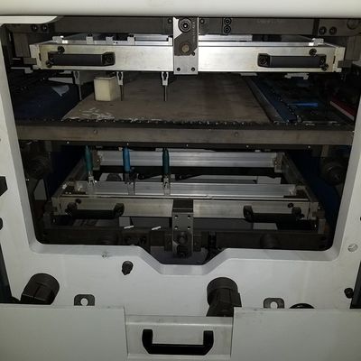 高容量のケース包装用の半自動平面型切削機とクレージング機
