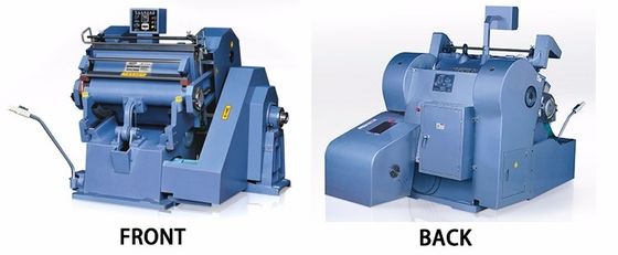 半自動型ダイ切断機 流暢で精密な生産のためのフラットベッドプラットフォーム