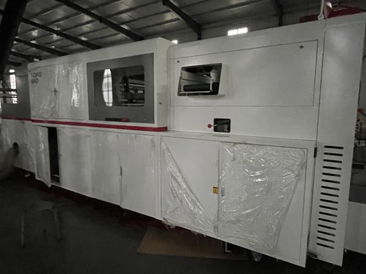 完全な廃棄物除去ステーションを持つ高度な380V自動リードエッジダイ切削機