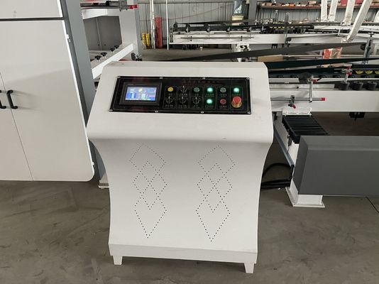 電動駆動用 波紋紙箱製造用の自動フォルダー粘着機