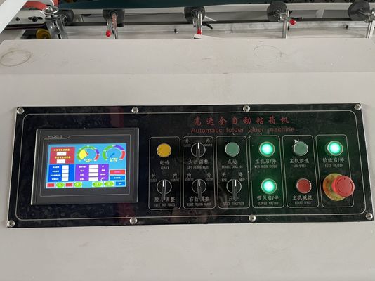 電動駆動用 波紋紙箱製造用の自動フォルダー粘着機