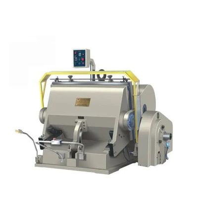 ユーザーフレンドリー 半自動 フラットベッド プレス 紙箱用 ダイカット機