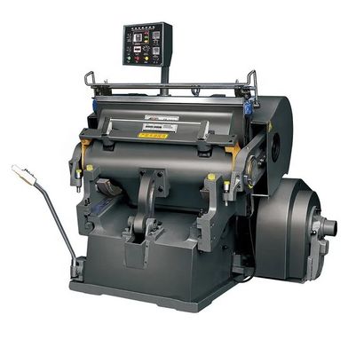ユーザーフレンドリー 半自動 フラットベッド プレス 紙箱用 ダイカット機