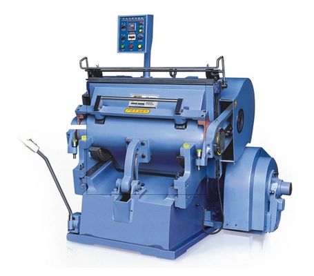 ユーザーフレンドリー 半自動 フラットベッド プレス 紙箱用 ダイカット機