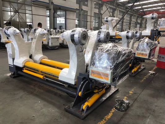 380V 水力無軸紙ミールロールスタンド 波紋紙生産ライン