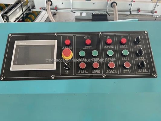 電気駆動の波紋紙フォルダー粘着剤と縫合剤のバンドリングマシン