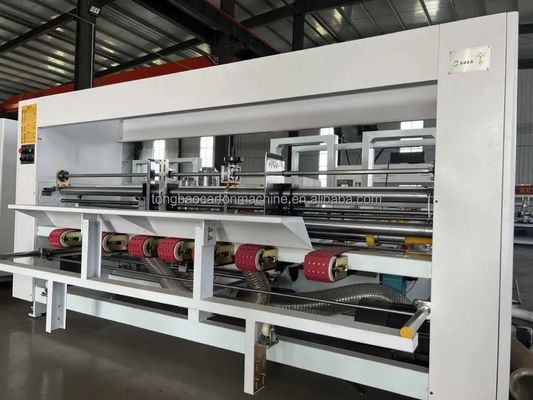 全自動波紋紙箱フォルダー 紙紙のラインで粘着縫い