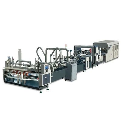 完全に自動 波紋紙 紙箱 フォルダー 製造 粘着 ストラッパー
