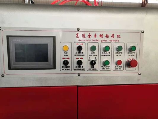 380 V トンバオ 自動 波紋紙 粘着器 箱 の 素早く 精密 な 粘着 用
