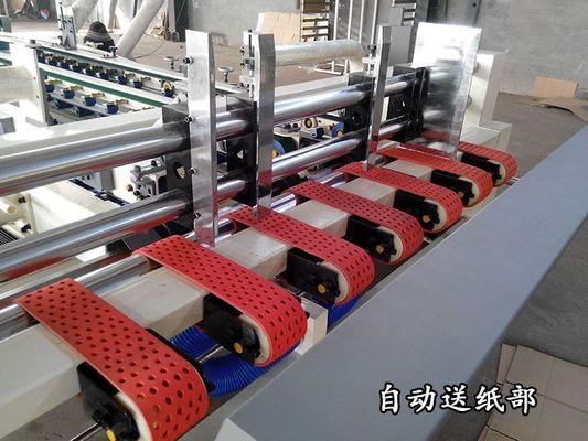 プラスチック包装材料 トンバオ 波紋紙箱のための自動粘着機 100 p/min